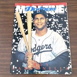 Vintage 1991 Dodgers Magazine Volume 4 Number 5 Roy Campanella Cover Issue