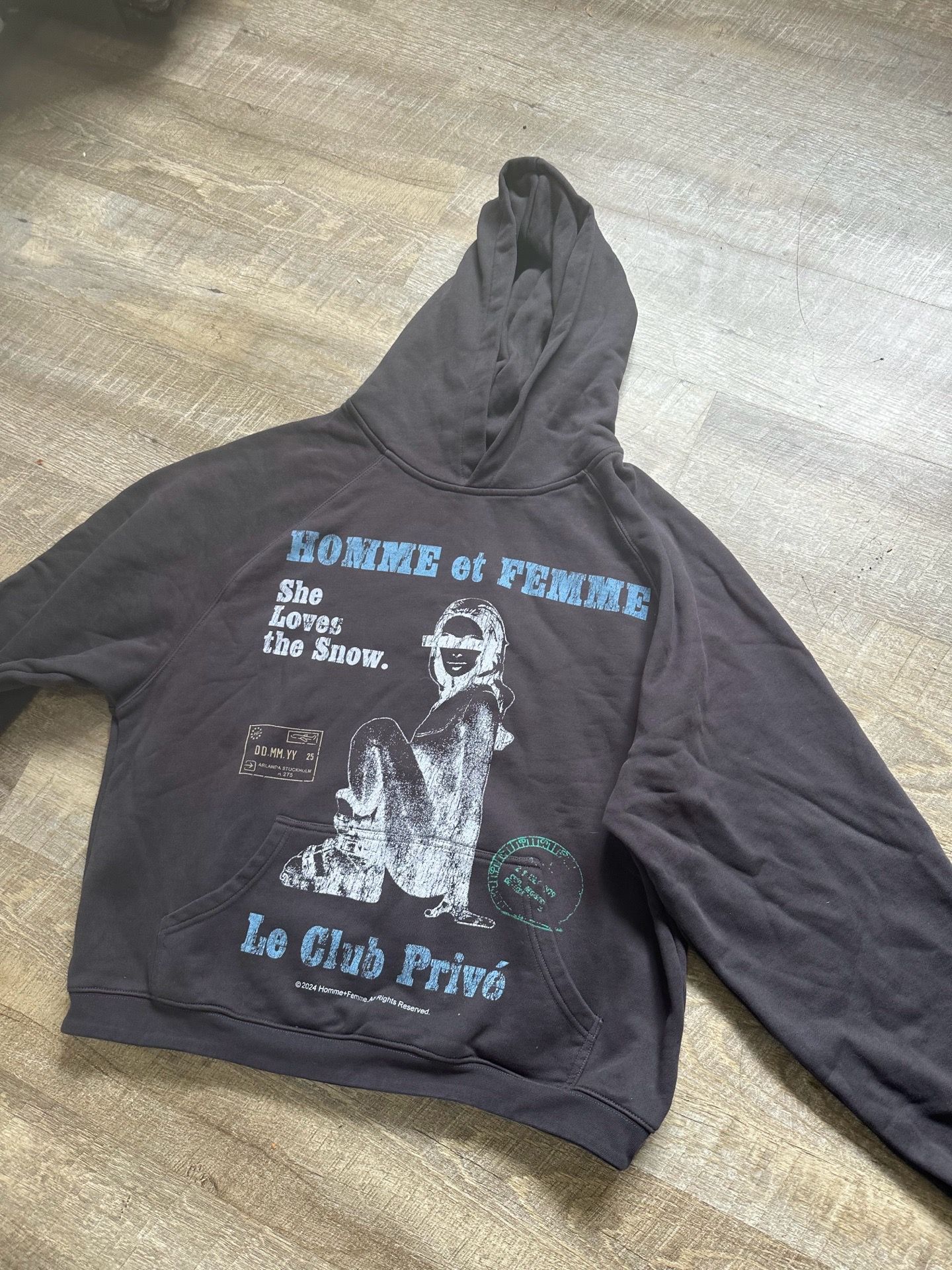 Homme Et Femme Hoodie