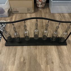 Bottle Display For Plants Candles 