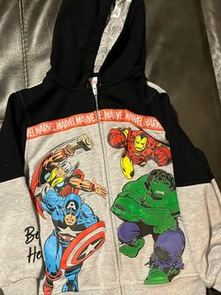 Marvel Zip Up Hoodie 