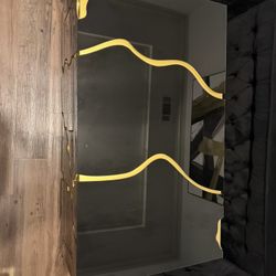 Black And Gold Coffee Table