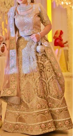 Luxury Embroidered Lehenga Choli Set