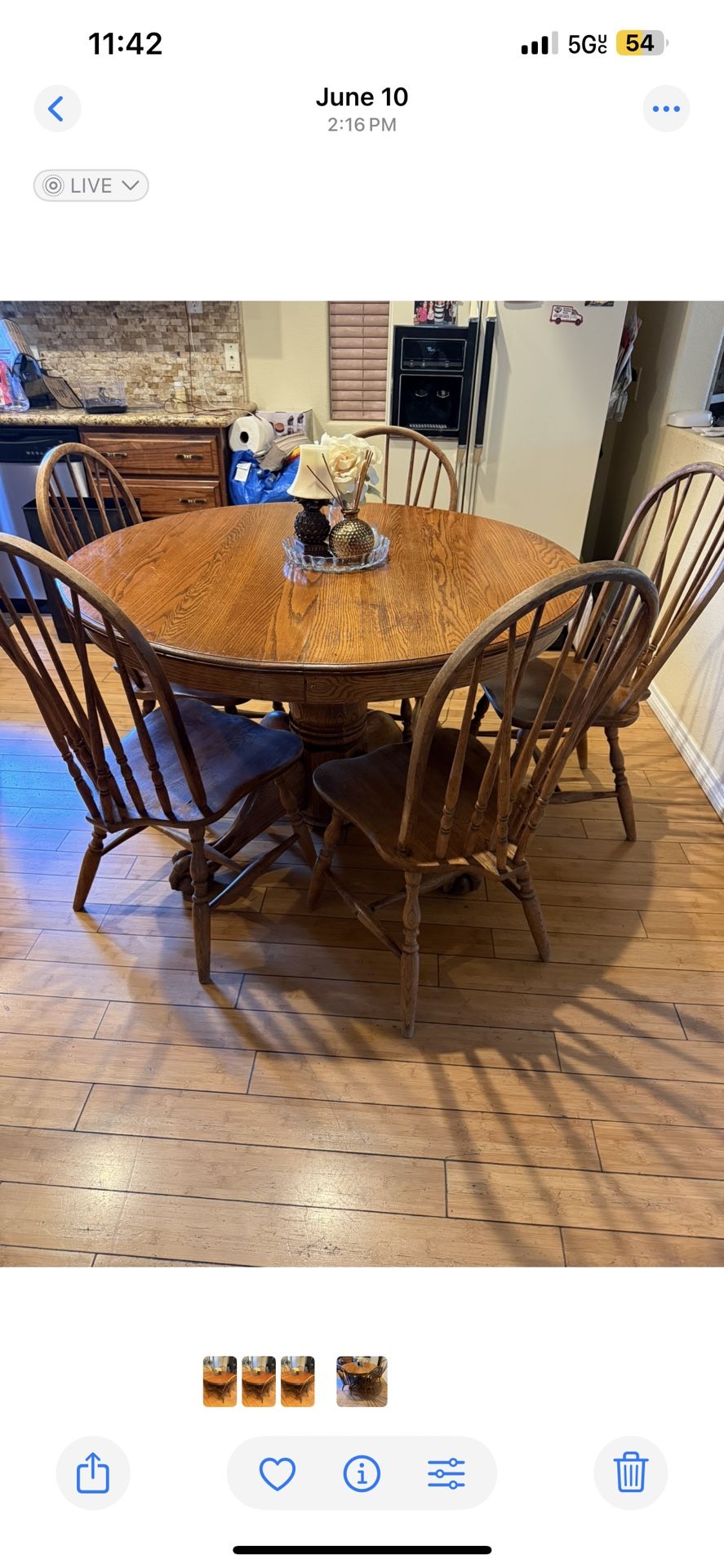 Real Wood Table