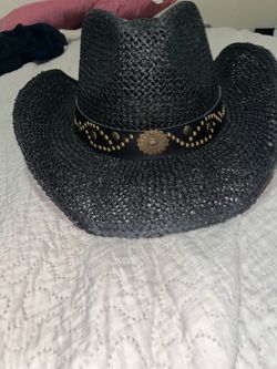 black cowgirl hat