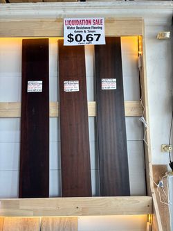 Assorted Waterproof Laminate, Vinyl, and Bamboo Flooring