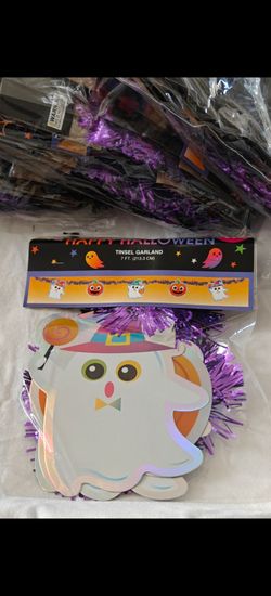 TINSEL GARLAND
For Halloween Decoration or Party