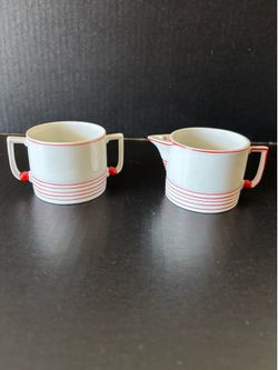Vintage Erphila Demitasse Creamer and Cup
