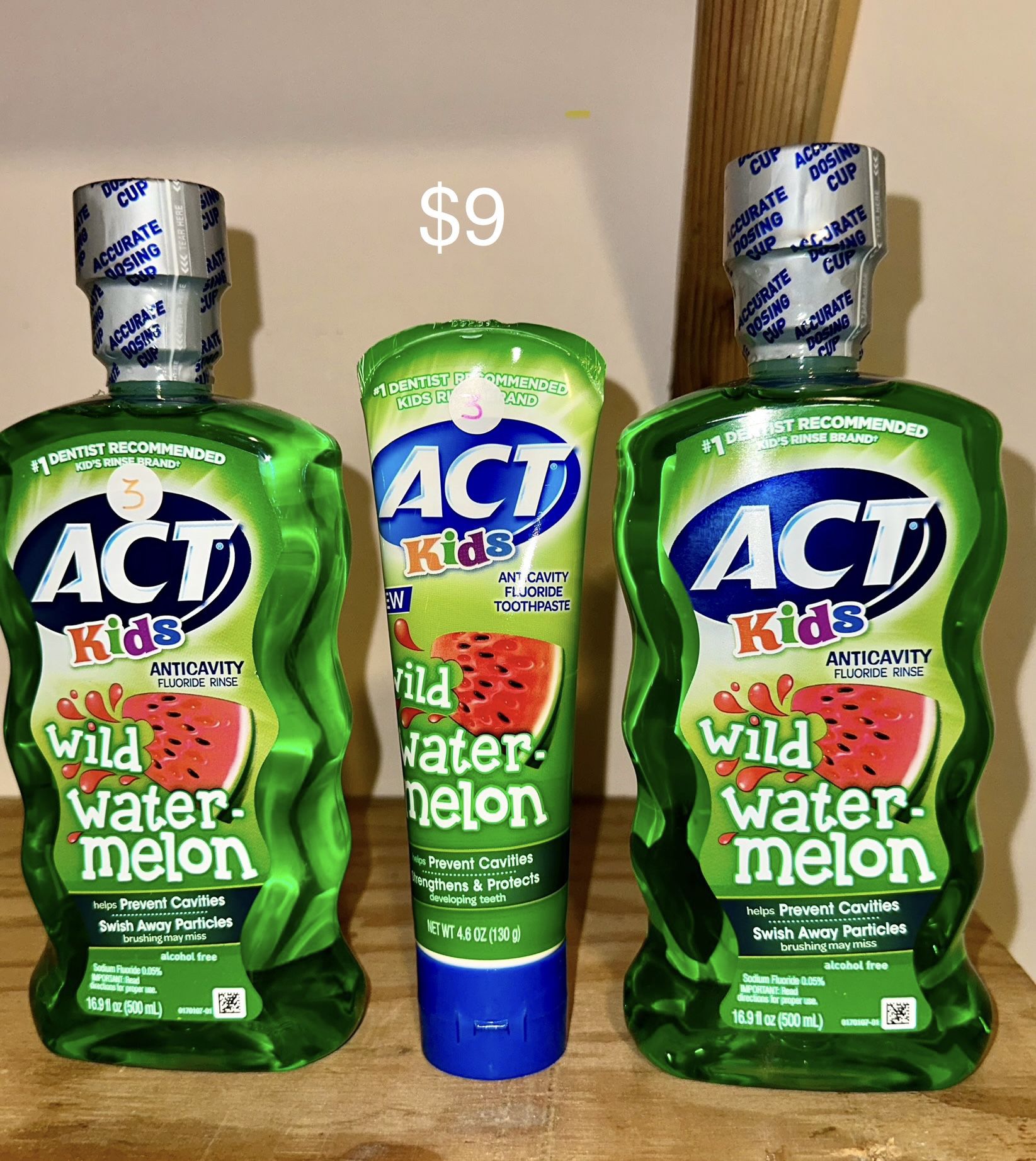 Act Toothpaste & Mouthwash 
