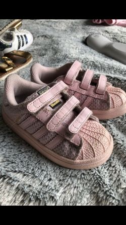 Toddler pink adidas