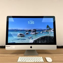 iMac 27" 5K 1TB SSD*16GB RAM*3.3Ghz Intel 6 Core i5