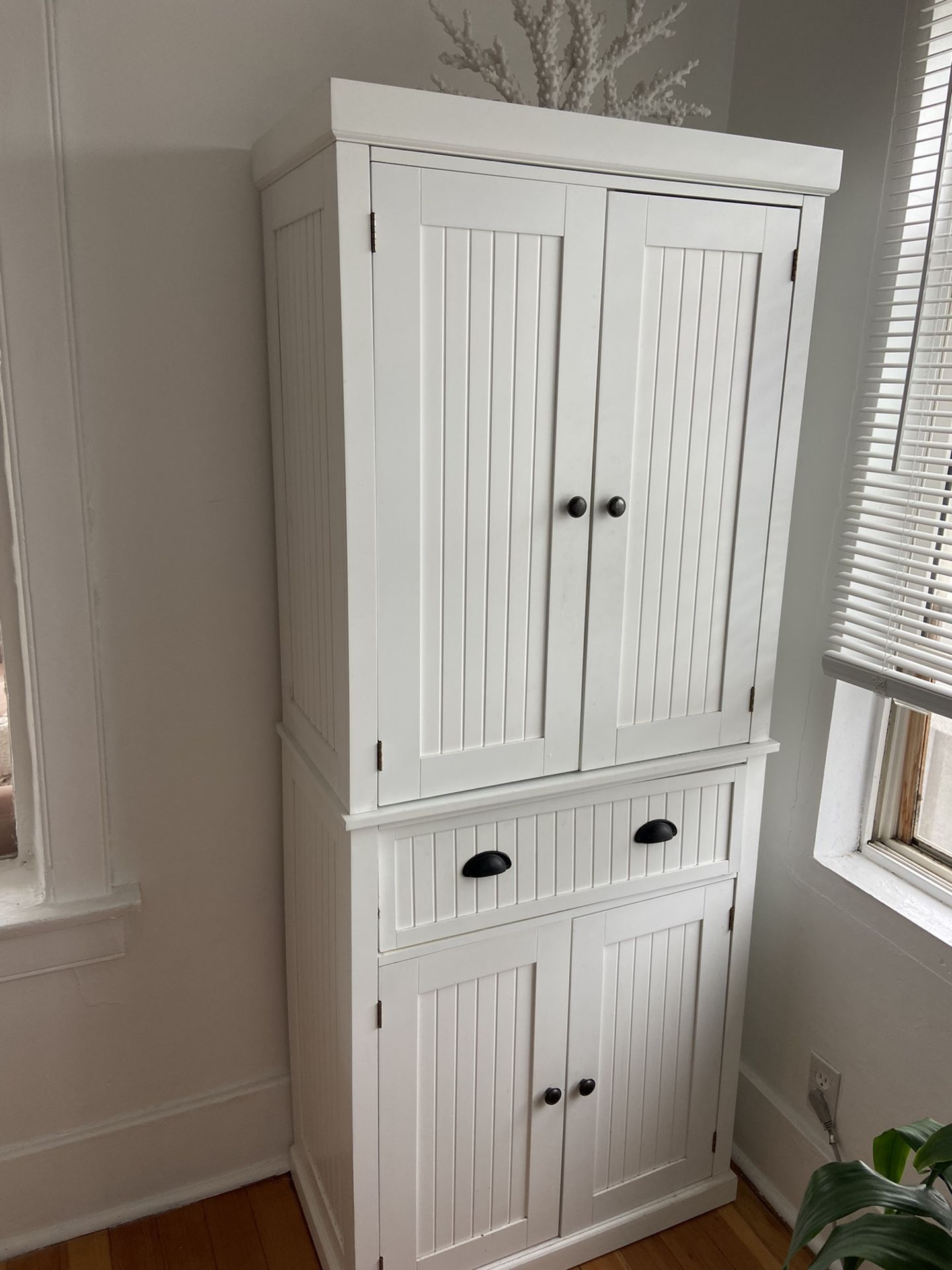 White Cabinet, Pantry, Bookshelf Etc.