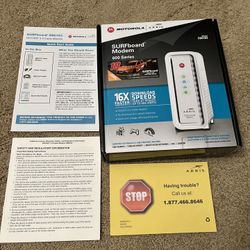 Motorola Surfboard Cable TV Modem