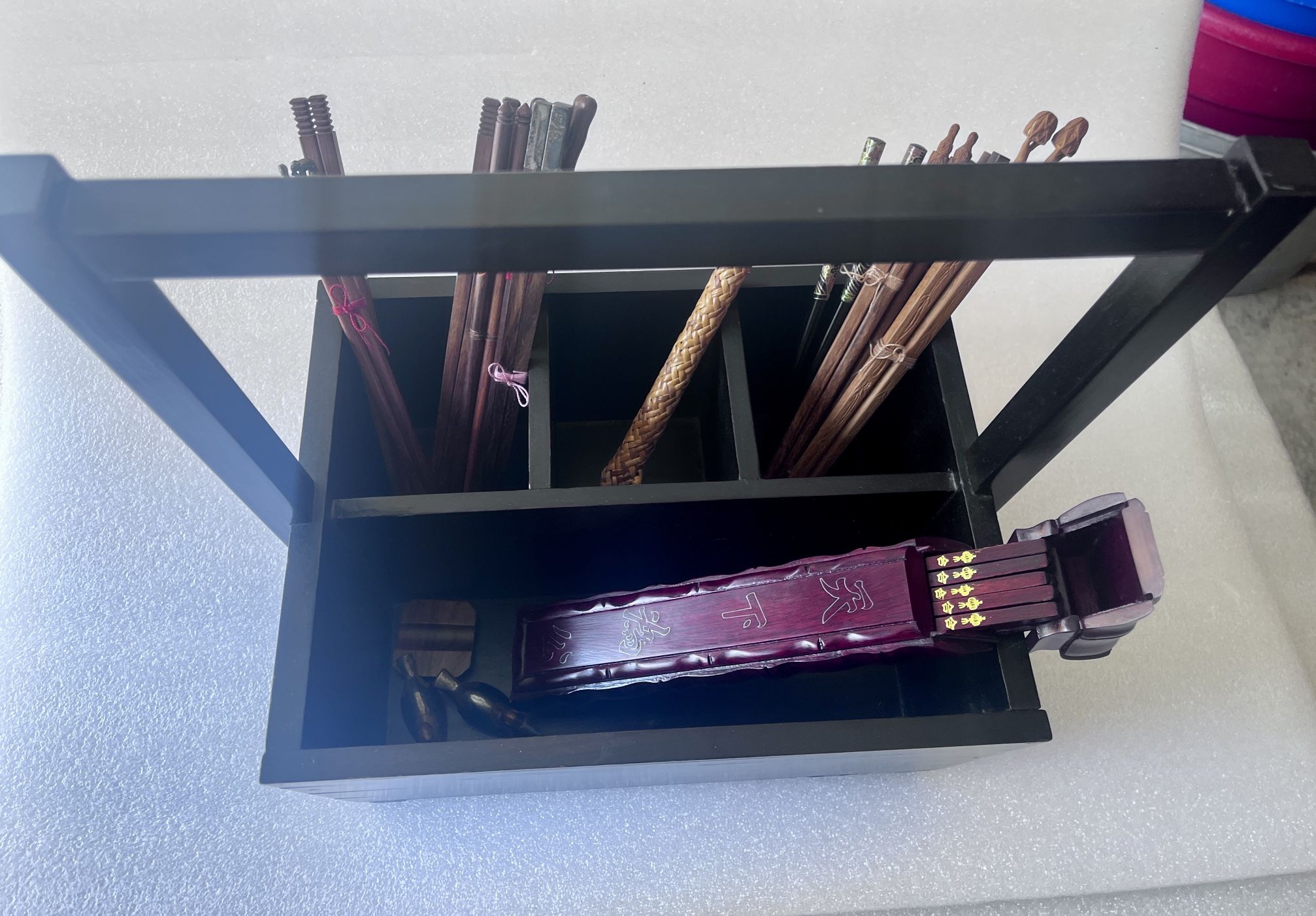 Authentic Chopstick Collection & Carrier