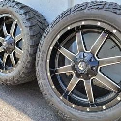 Titan Wheels Off Road Rims Silverado Tundra Ram F-150 Balistic Pro Comp Kmc Method Tacoma