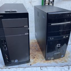 2 Computers: Compaq and Lenovo (see more info in description)