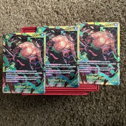 Roronoa Zoro - Wings of the Captain - OP06-118 - NM English - One Piece Card Game