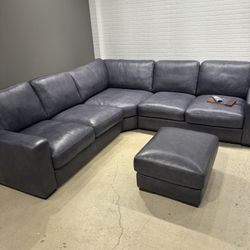 Leather Sectional Sofa 