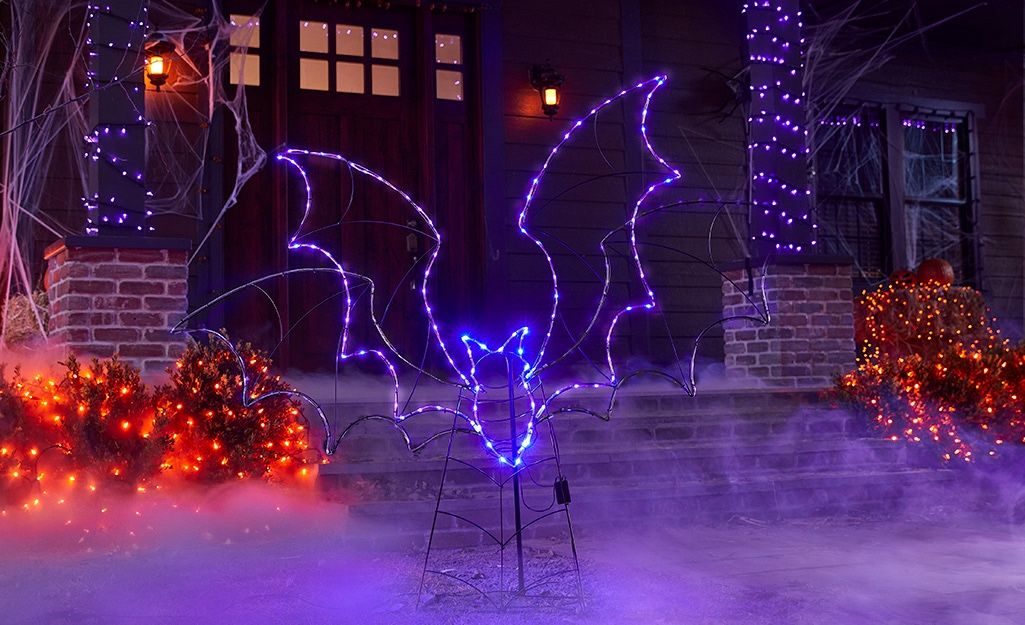 Purple Led Bat / Halloween / Christmas Decorations