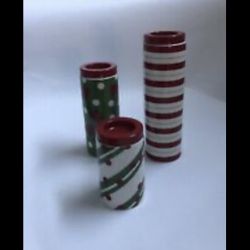 Christmas Candle Holders 