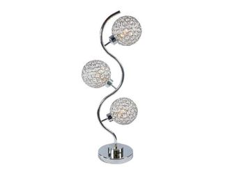 Dana 3- Piece Crystal Globe Table Lamp