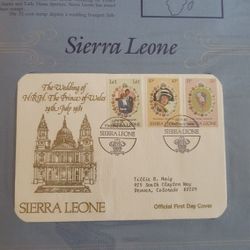 The royal wedding collection of official first day covers