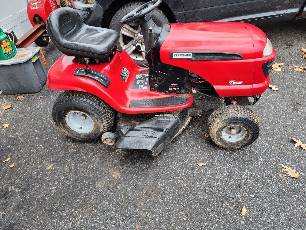 Craftsman LT3000 Tractor Body Only No Motor!