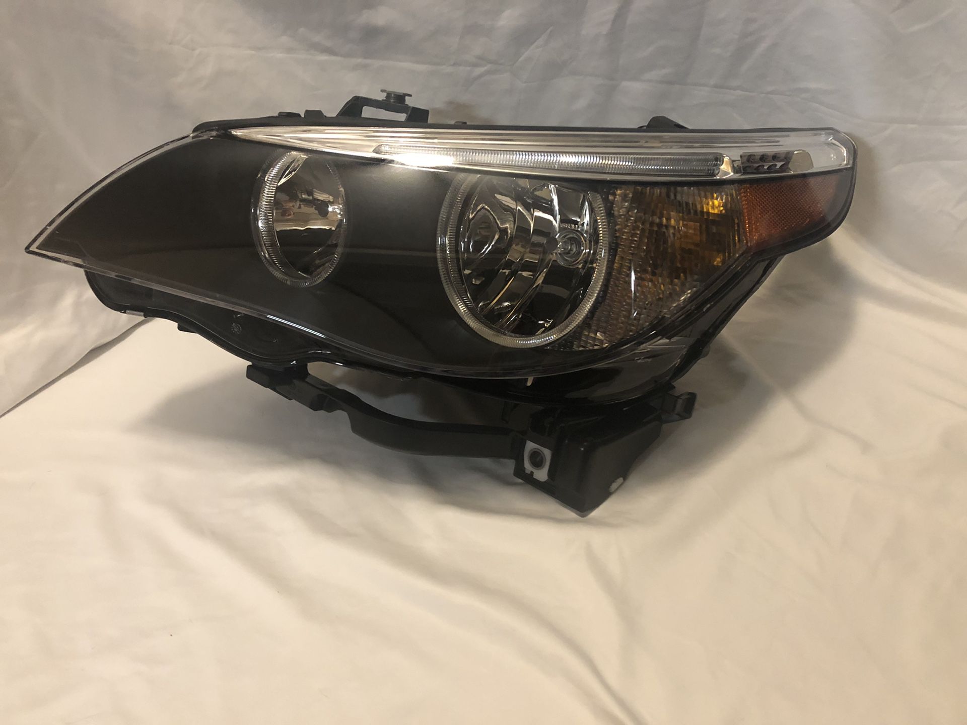 Genuine OEM HELLA Left Side Headlight Assembly for BMW E60 5 Series
