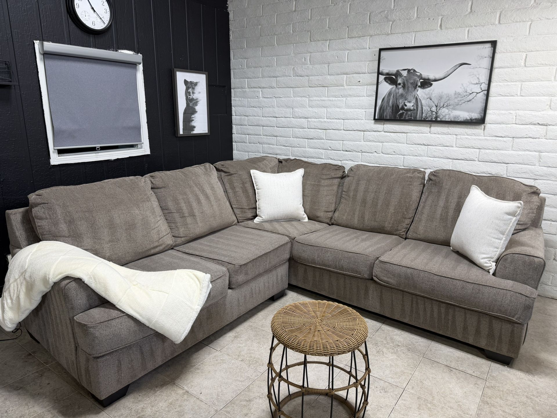 Gray Couch - Delivery Available