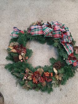 Christmas wreath..