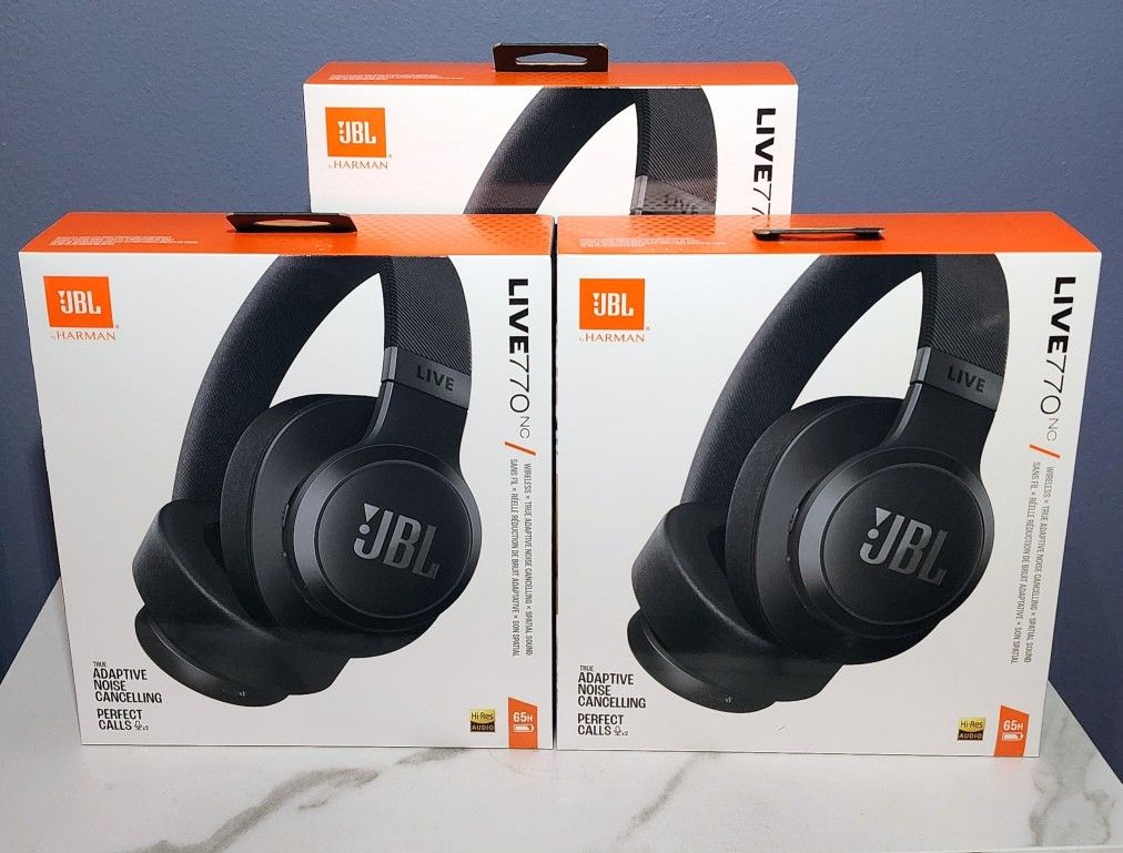 ⭐️ FLASH SALE!! JBL LIVE 770NC Wireless Over Ear Headphones - BRAND NEW!!! ⭐️ $85