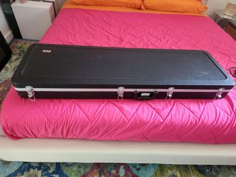 Molded ABS Electric Bass Guitar Case with Heavy-duty Aluminum Valance