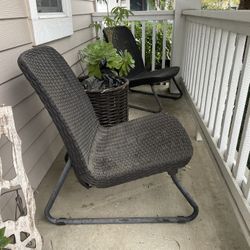 Chairs For Patio Good Condition Set Of 2