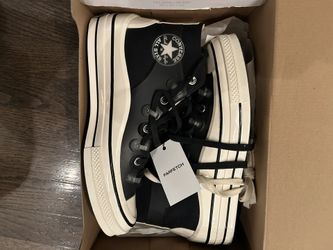 Converse Chuck Taylor All Star 70 Hi Kim Jones Black Sz 10