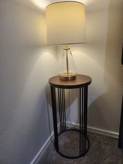 Small Table Lamp & Stand
