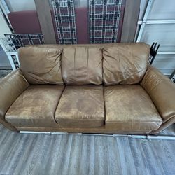 Leather Couch