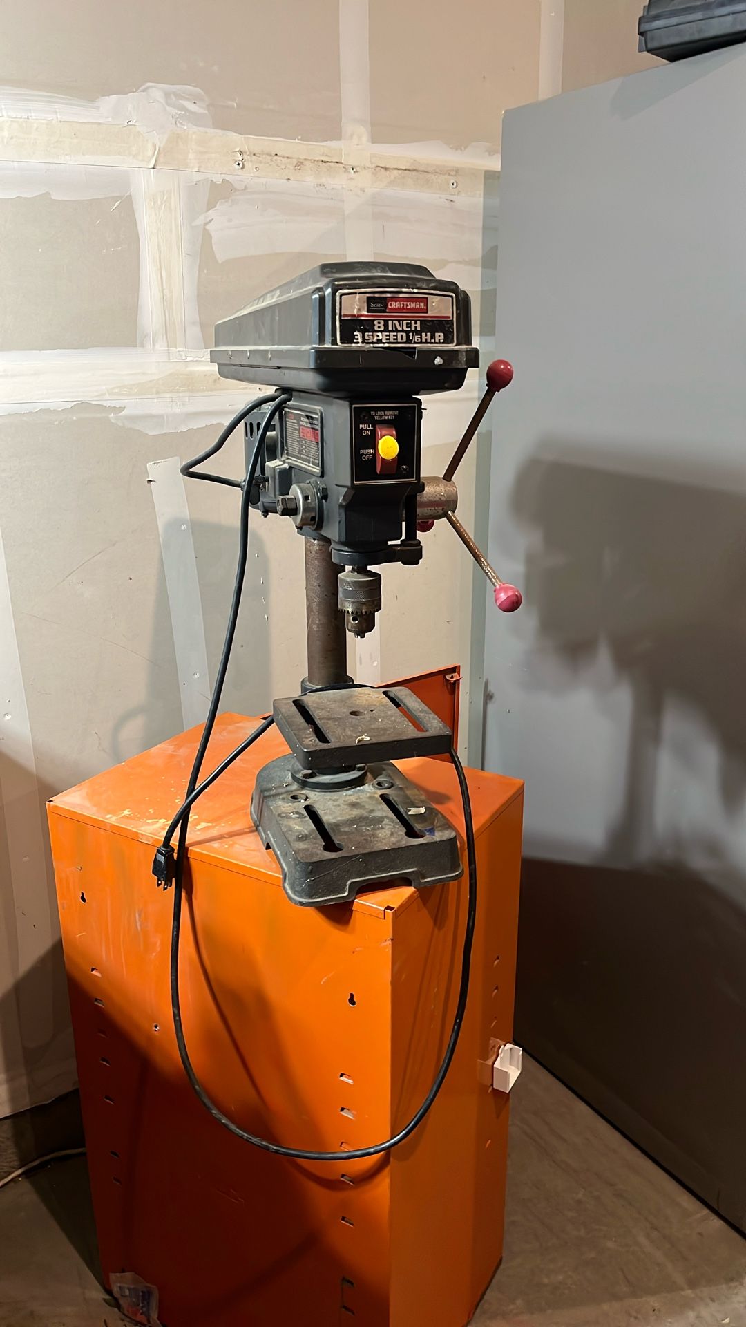 Drill. Craftsman 3speed Table Drill