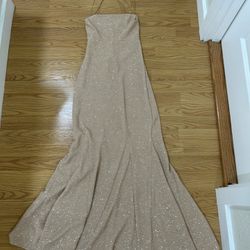Gold Mermaid Dress 