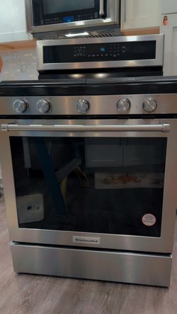 Stove kitchenaid stander 30in