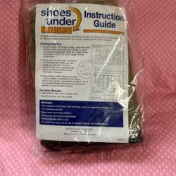 Under bed Shoe Storage 