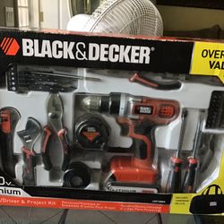Black And Decker Tool Set