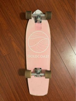 Gold Coast Classic 28" Pink Cruiser Skateboard Complete