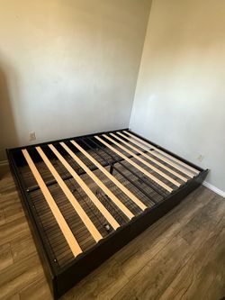 Storage Bed frame for California King