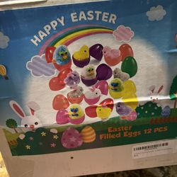 Easter Eggs With Toys 
