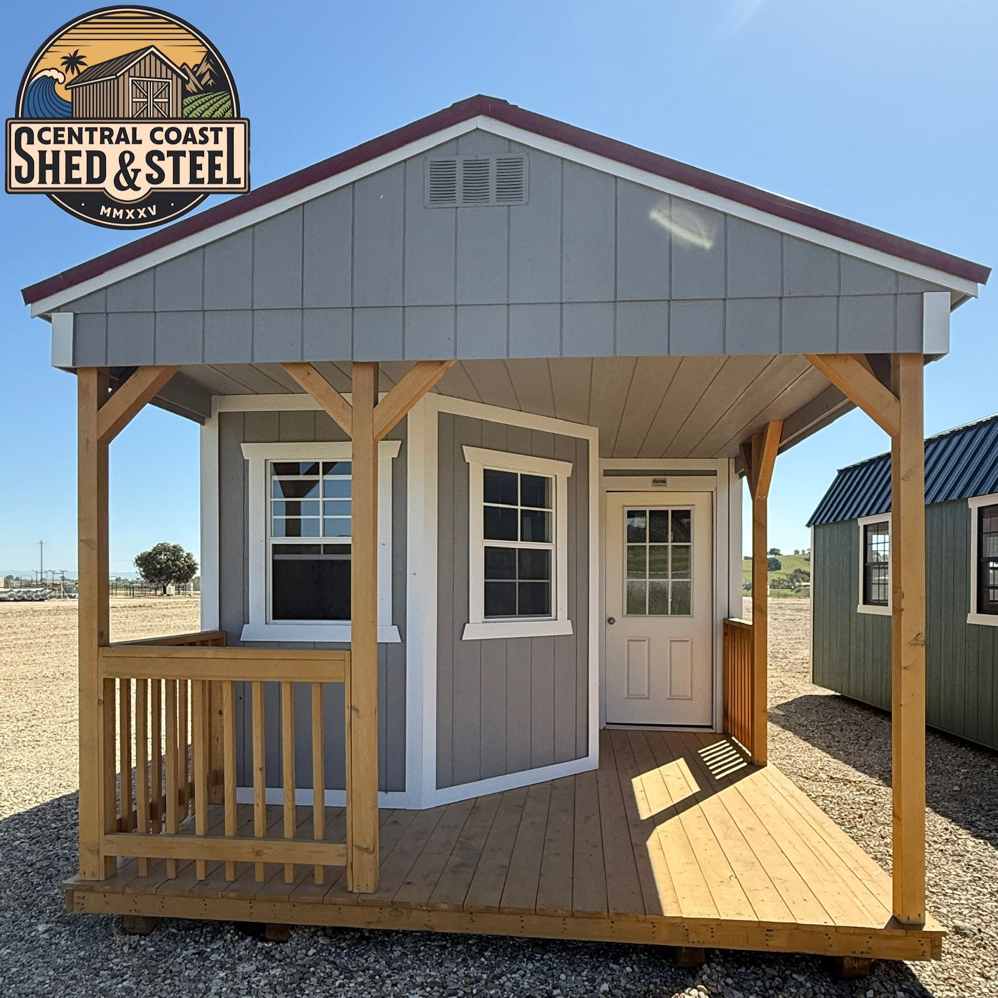 Spacious 12x40 Lofted Barn Cabin