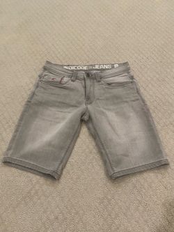 Indicode Jeans Grey Denim Shorts