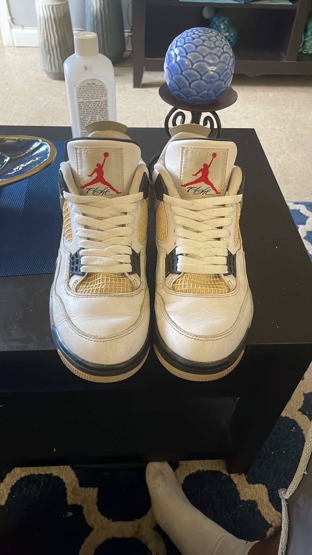 Air Jordan 4 White Cement Beaters