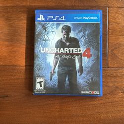 Uncharted 4 PlayStation 4 PS4