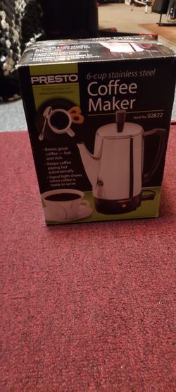 Coffee Maker And Cups
