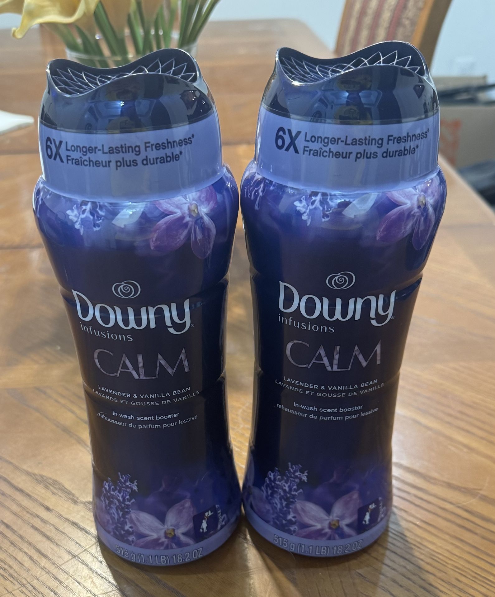 NEW - Downy Infusions Calm Lavender & Vanilla Bean In-Wash Scent Beads 18.2oz 