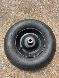 Wheel barrow tire/wheel